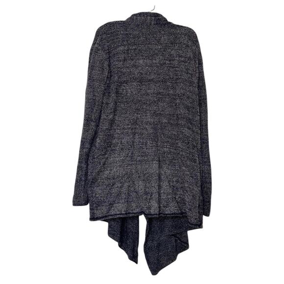 Barefoot Dreams Calypso Cardigan Size L/XL Blue Bamboo Chic Lite Open Soft Cozy - Picture 10 of 12